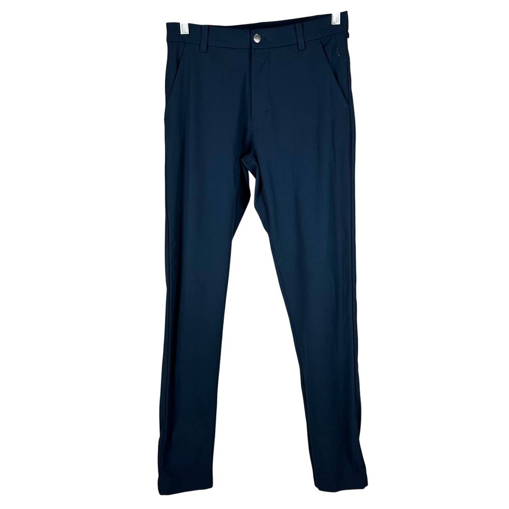 Lululemon Commission Pant Classic Warpstreme True Navy Men's Size 28 x 33 EUC